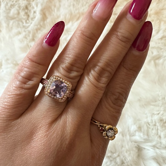 14k levian necklace and ring set - Picture 3 of 12